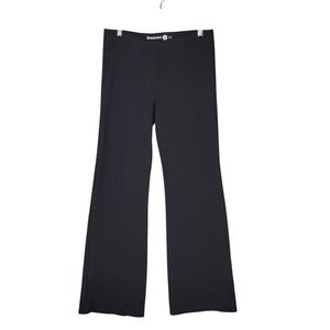 Betabrand Dress Pant Yoga Pants Womens Medium Black Bootcut Stretch DPYP
